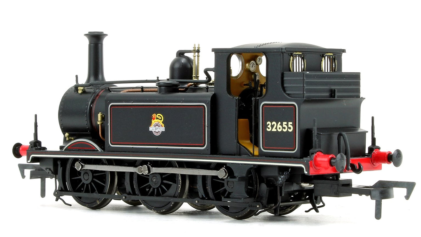 Pre-Owned Stroudley Terrier A1X Class BR Lined Black Early Crest 0-6-0 Tank Locomotive No.32655 DCC Fitted