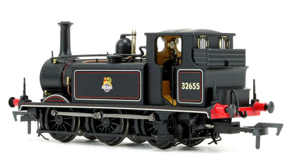Pre-Owned Stroudley Terrier A1X Class BR Lined Black Early Crest 0-6-0 Tank Locomotive No.32655 DCC Fitted