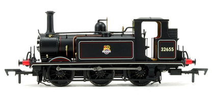 Pre-Owned Stroudley Terrier A1X Class BR Lined Black Early Crest 0-6-0 Tank Locomotive No.32655 DCC Fitted