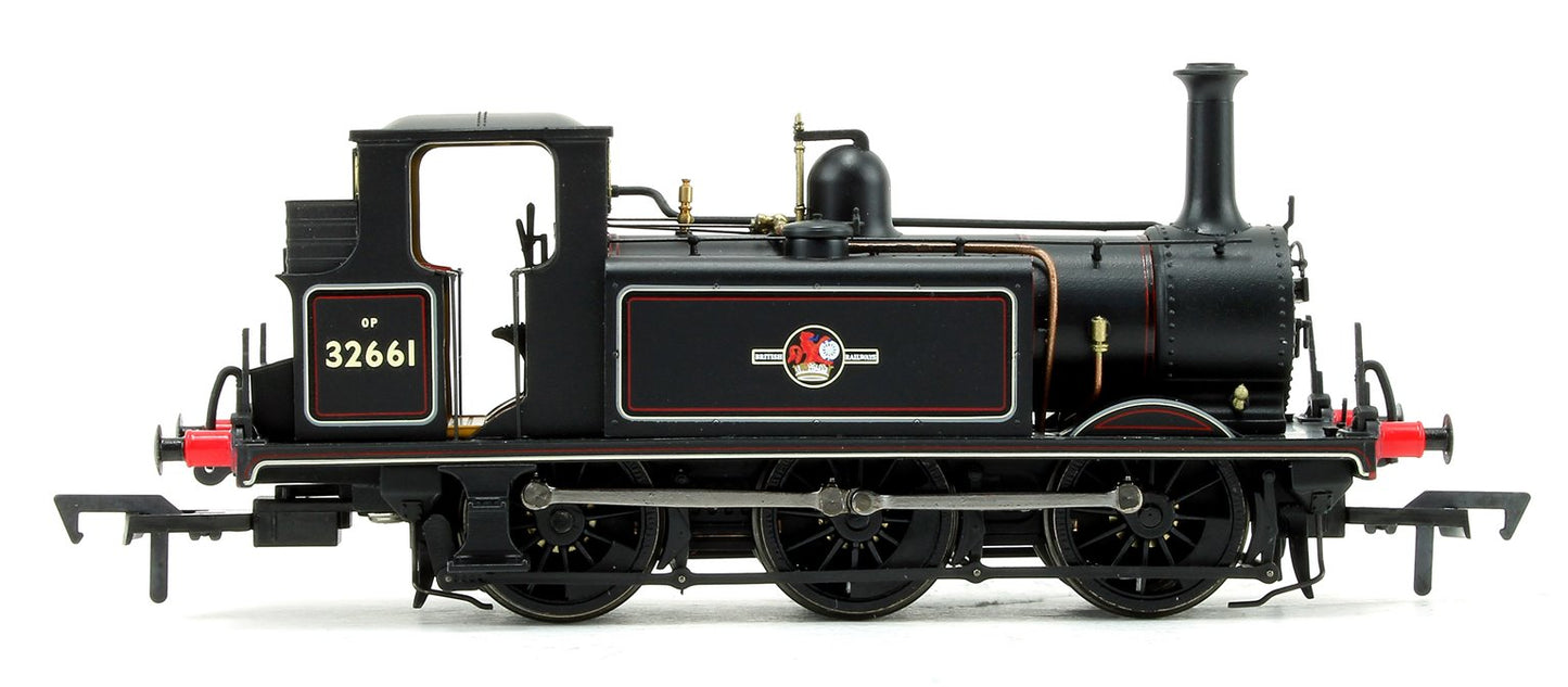 Pre-Owned Stroudley Terrier A1X Class BR Lined Black Late Crest 0-6-0 Tank Locomotive No.32661