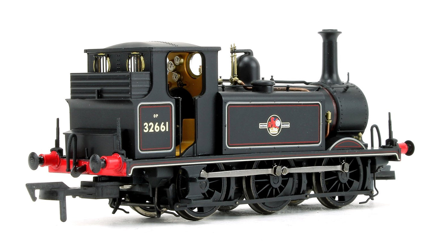 Pre-Owned Stroudley Terrier A1X Class BR Lined Black Late Crest 0-6-0 Tank Locomotive No.32661 DCC Fitted