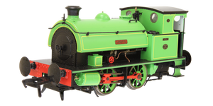 Hawthorn Leslie 0-4-0 Green Lined Yellow `Asbestos' 4 - Steam Tank Locomotive