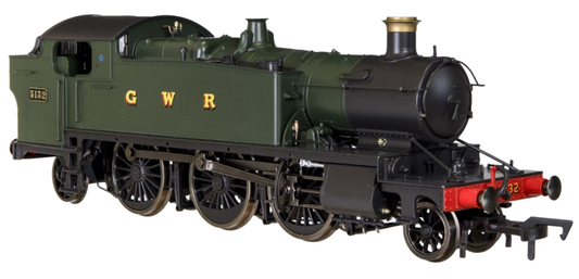 Large Prairie 5144 GWR Green British Railways Steam Locomotive - DCC Sound