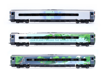 Pre-Owned R40483 Avanti West Coast Class 390 Climate Change Livery Coach Pack 3 69721 + 69821 + 69921