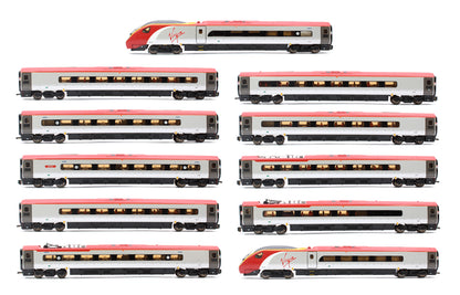 Pre-Owned Class 390 152 "Virgin Knight" 11 Car Pendolino in Virgin original livery (grey doors)