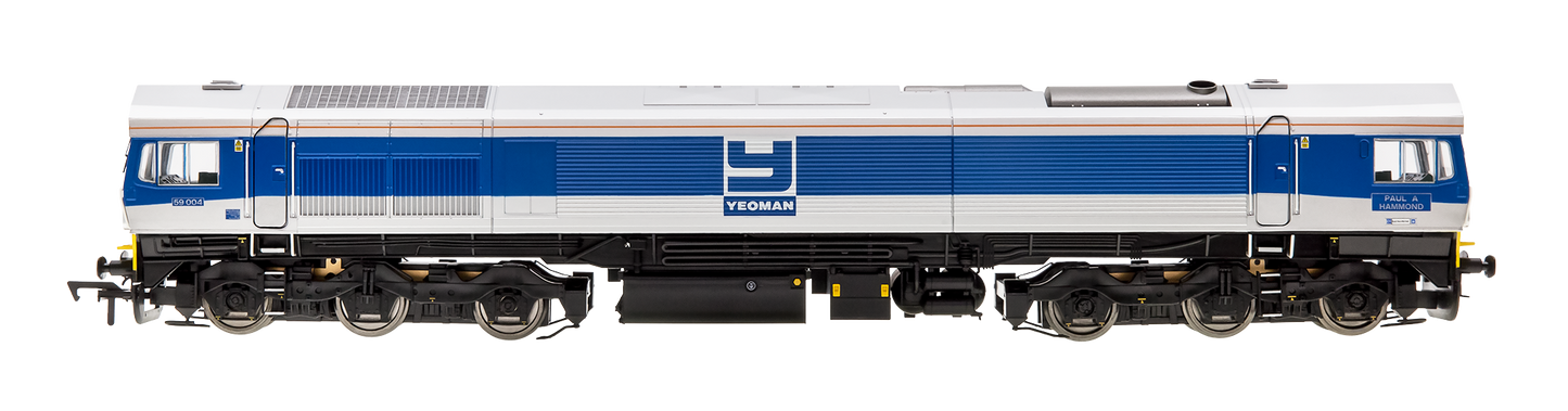 Class 59 59004 Late Foster Yeoman Paul A Hammond Diesel Locomotive - DCC Sound & Smoke Fitted