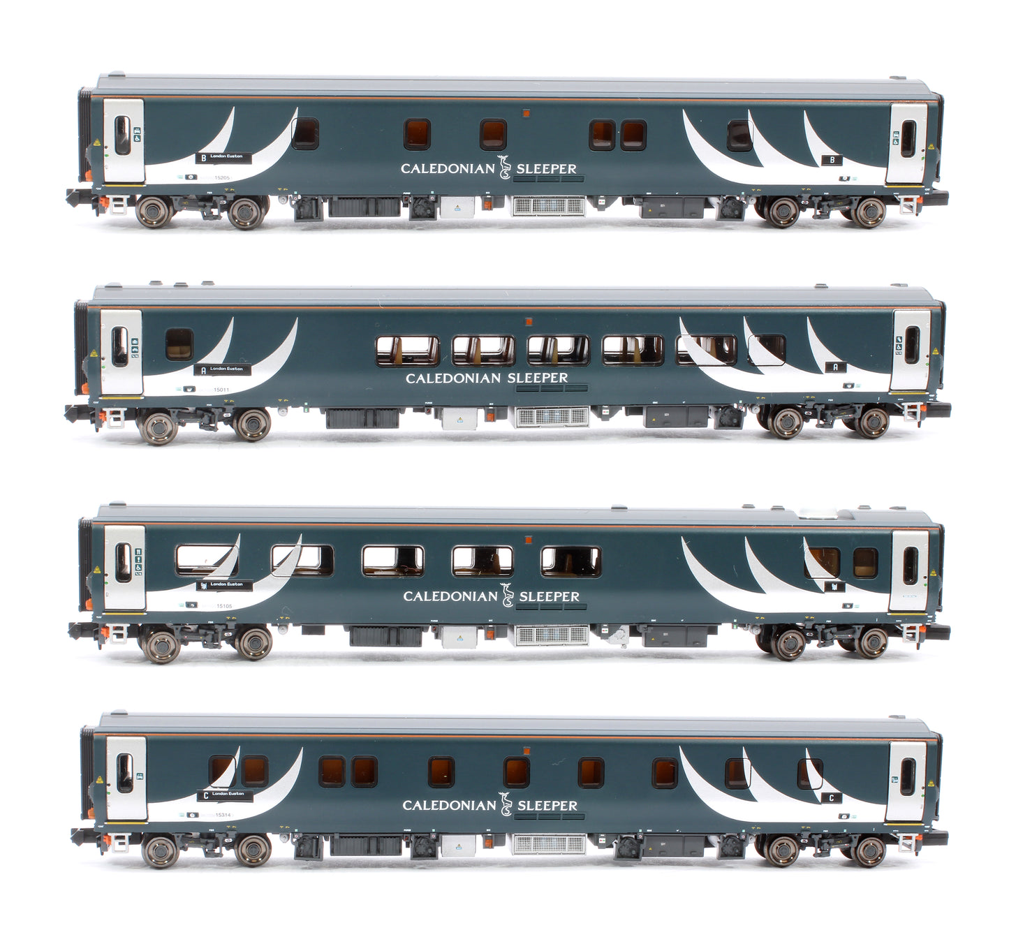 Caledonian Sleeper Mark 5 Lowlander pack 3: Edinburgh part 1 4-car pack