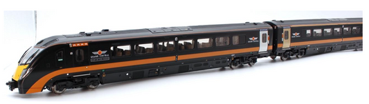 Class 180 - Grand Central livery green stripe 180112 'James Herriot' 5-car DMU - DCC Sound
