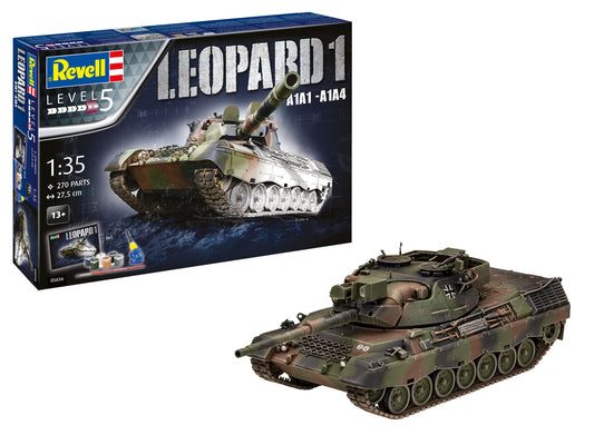 German Leopard 1 A1A1/A1A4 Gift Set (1:35 Scale) Model Kit