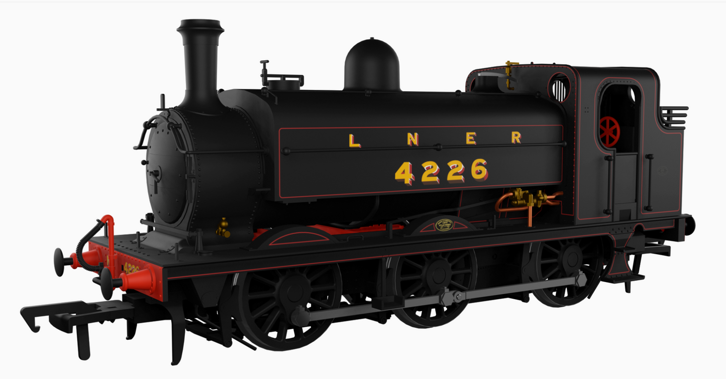 LNER J52/2 No.4226 LNER Black with Red Lining Steam Tank Locomotive