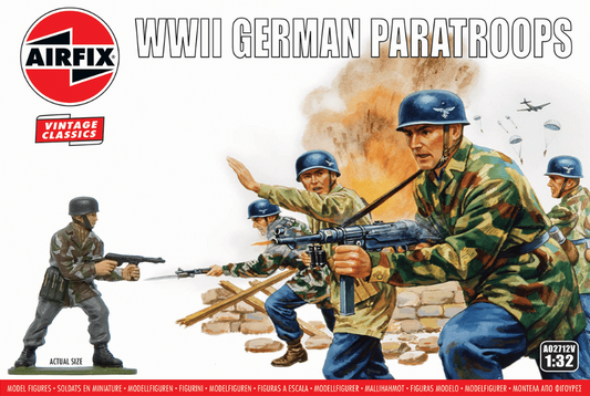 WWII German Paratroops Model Kit