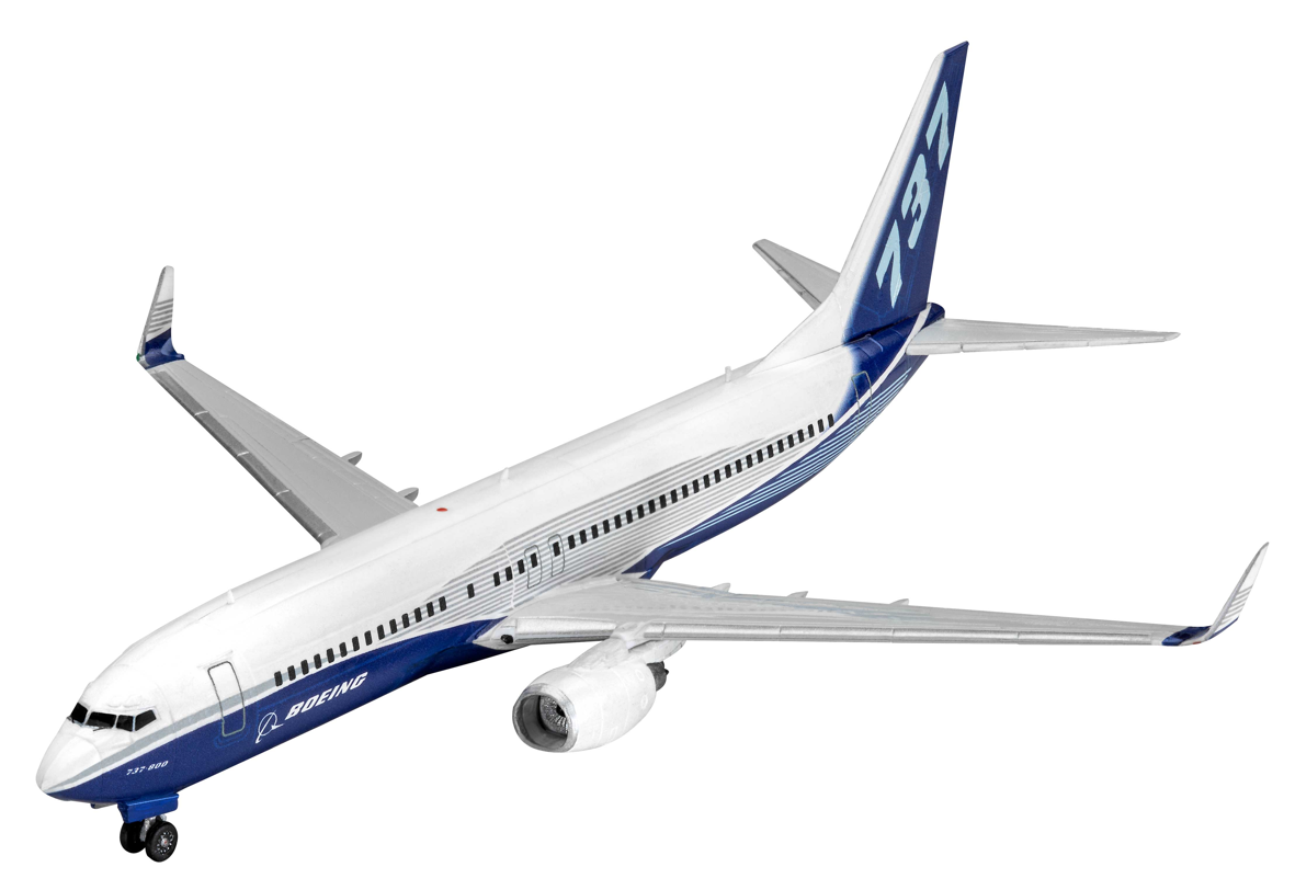 Model Set Boeing 737-800 (1:288 Scale) Model Kit