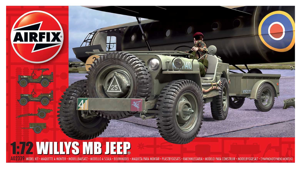 Willys MB Jeep Model Kit