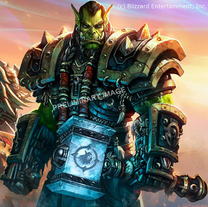 Gift Set The Orc Thrall: World of Warcraft Model Kit