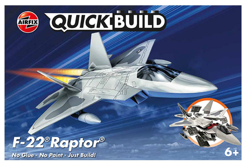 QUICKBUILD F22 Raptor Model Kit