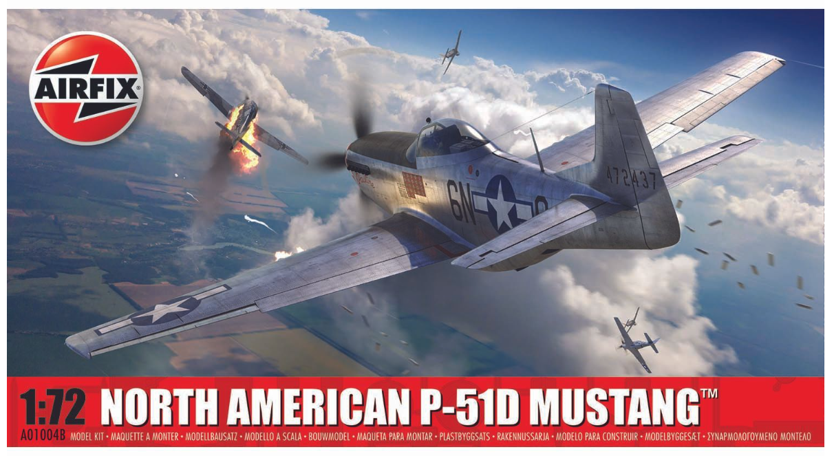 North American P-51D Mustang Model Kit