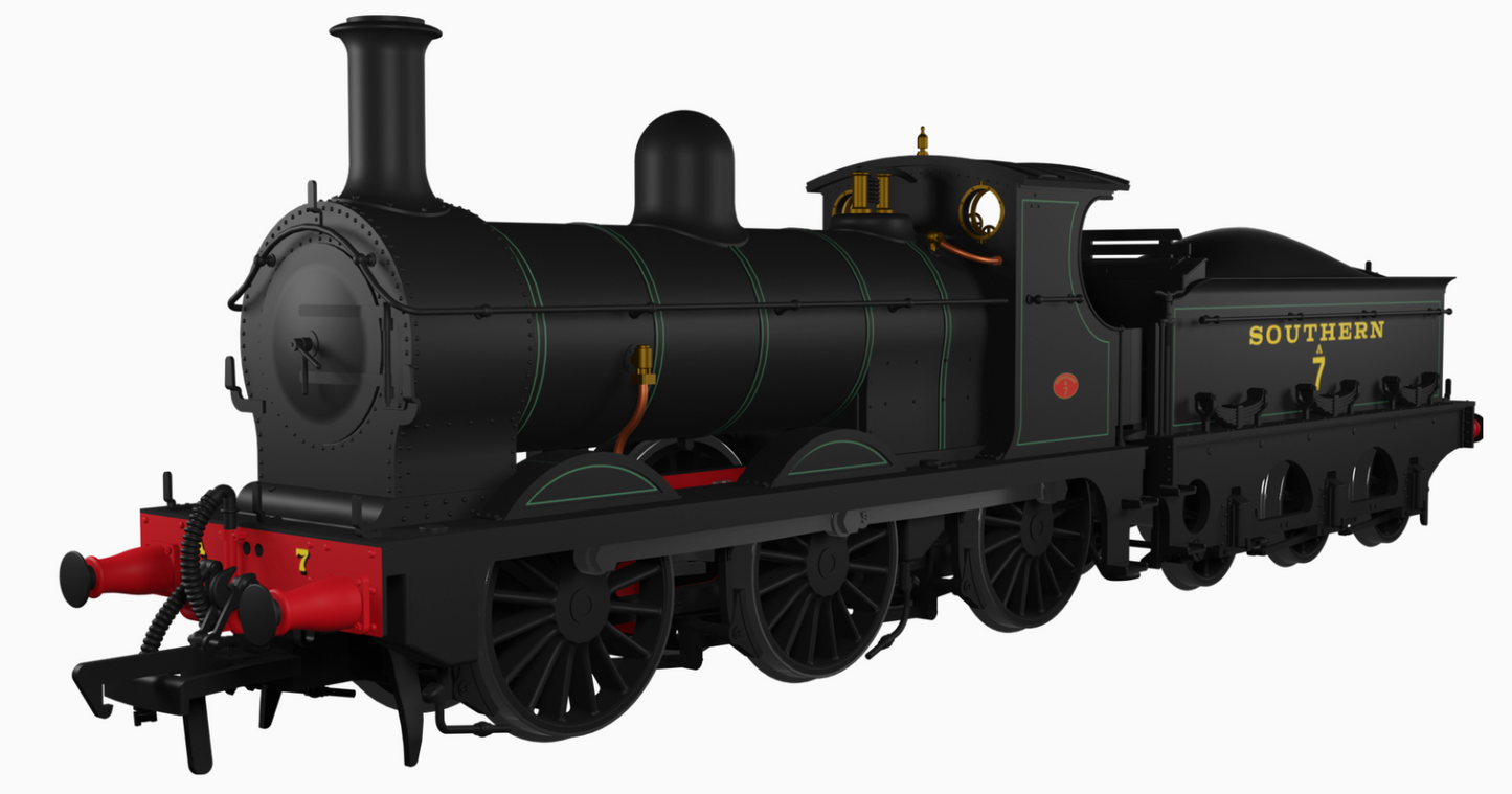 SECR O1 No.A7 SR Lined Black (Egyptian Lettering) Steam Locomotive - DCC Sound