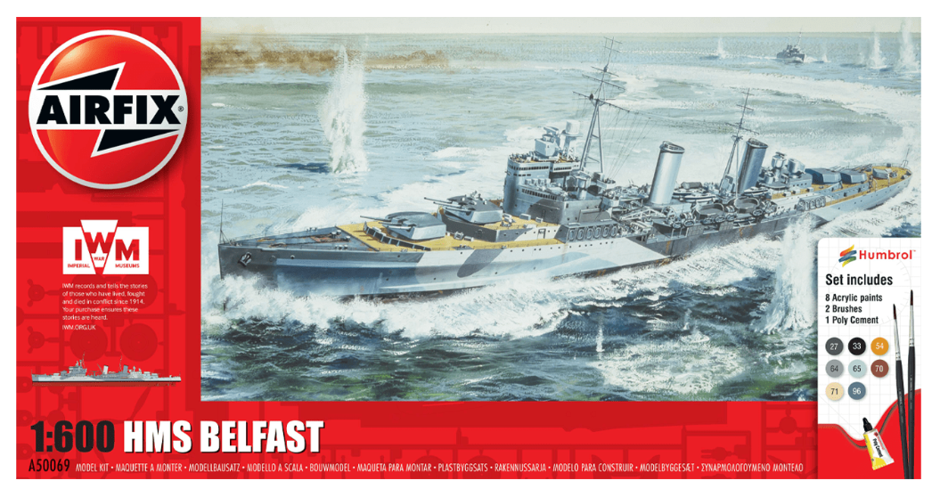 HMS Belfast Gift Set Model Kit