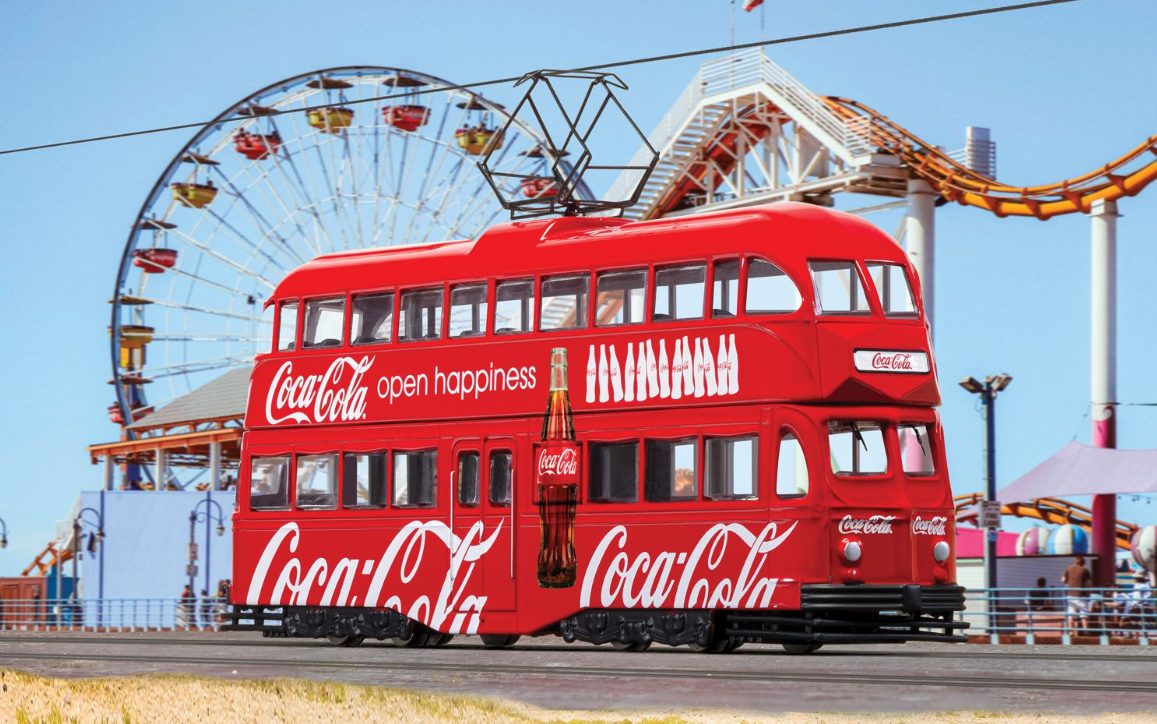 Coca-Cola Double Decker Tram