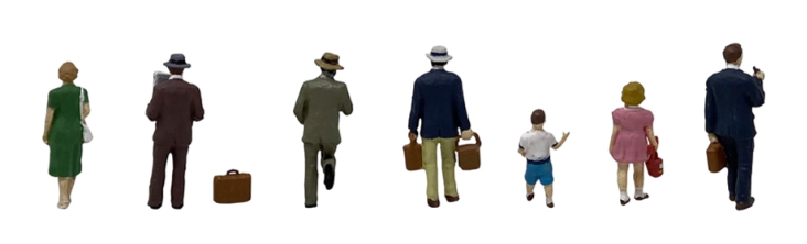 Post-War Era Figures Set A