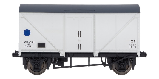 2F-019-010 Blue Spot Fish Van White E87929
