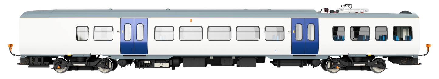 Class 323 323225 Northern New – White / Blue 3 Car EMU Set