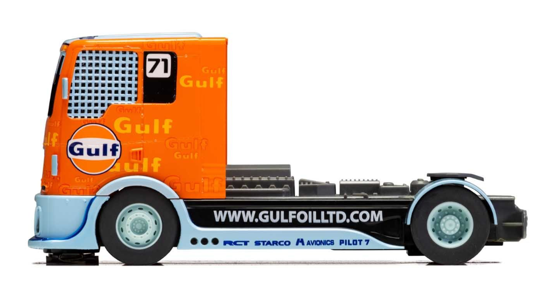 Scalextric Team Truck Gulf No. 71 Rails of Sheffield