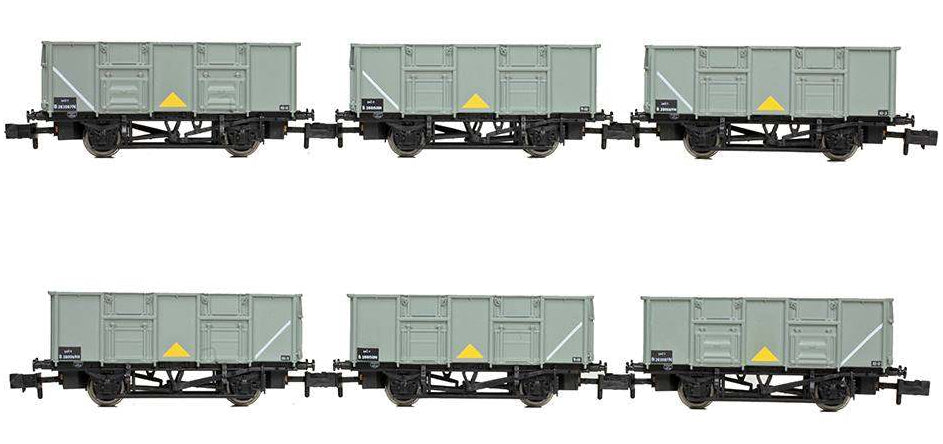 378-055 BR 24.5T Mineral 3-Wagon Pack BR Grey