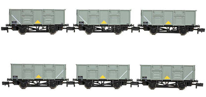 378-055 BR 24.5T Mineral 3-Wagon Pack BR Grey