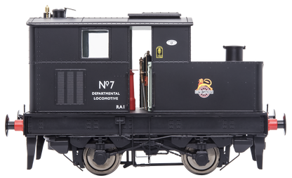 Sentinel Y1/Y3 BR Early Crest Departmental No 7 Steam Locomotive