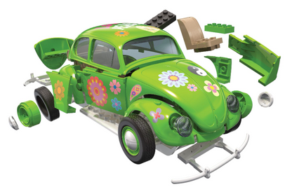 QUICKBUILD VW Beetle 'Flower Power' Model Kit