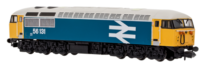 Class 56 56131 (Crewe Built) Large Logo Blue Diesel Locomotive - DCC Fitted