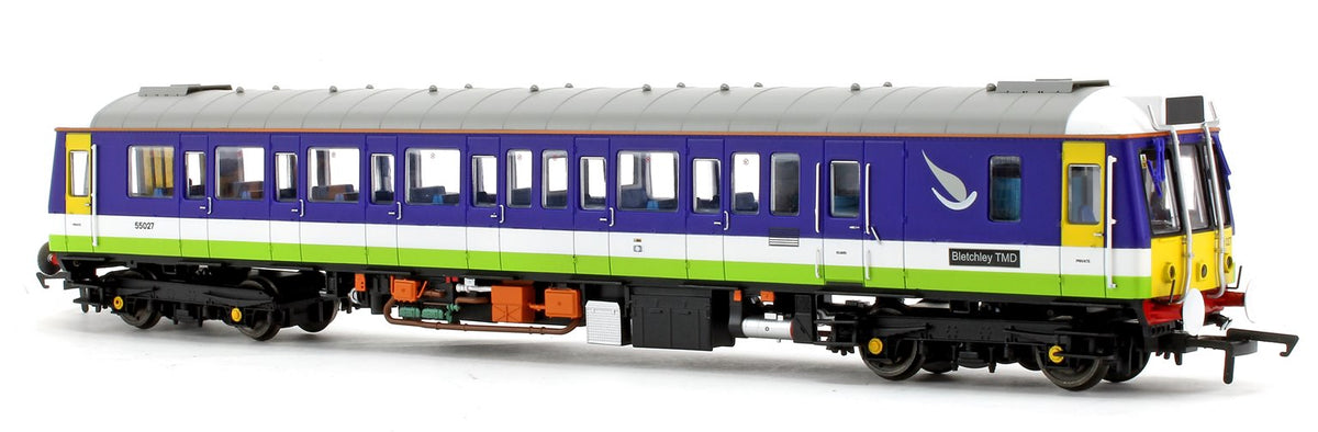 Pre-Owned Class 121 'Bletchley TMD' Bubble Car Silverlink Diesel Locomotive No.55027 - DCC Sound