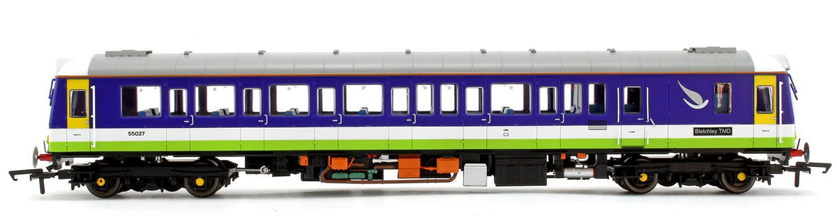 Pre-Owned Class 121 'Bletchley TMD' Bubble Car Silverlink Diesel Locomotive No.55027 - DCC Fitted