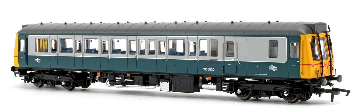 Pre-Owned Class 121 Bubble Car BR Blue Grey Welsh Dragon Diesel Locomotive No.55032