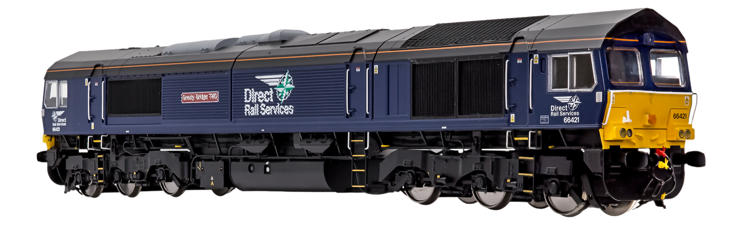 Class 66 421 New DRS Livery Diesel Locomotive - DCC Fitted