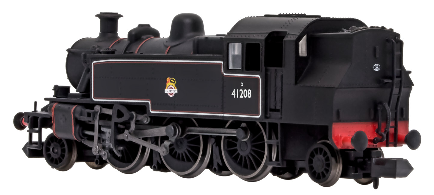 Ivatt 2-6-2T 41208 BR Early Crest Lined Black
