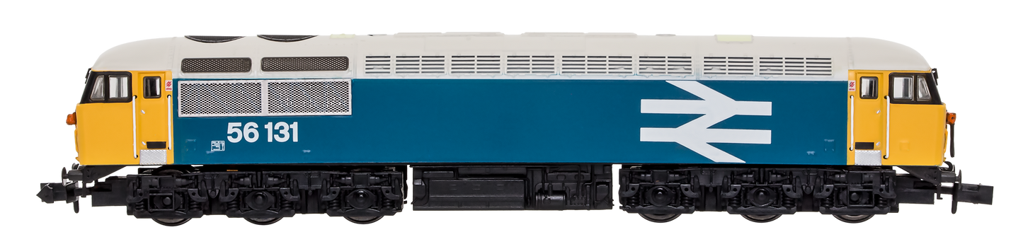 Class 56 56131 (Crewe Built) Large Logo Blue Diesel Locomotive - DCC Fitted