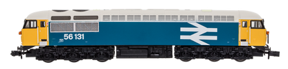 Class 56 56131 (Crewe Built) Large Logo Blue Diesel Locomotive