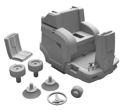 RRM174 OO Gauge Ride-on Sweeper - Unpainted Model Kit