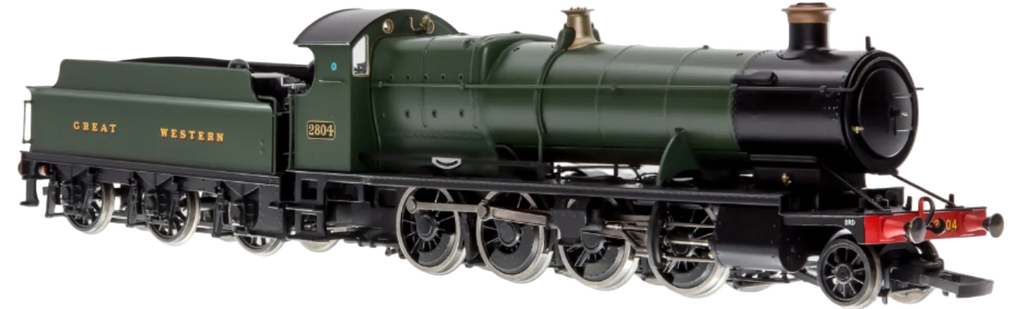 4S-009-002D Class 28xx / 2884 2804 Great Western Green 2-8-0 Steam Locomotive - DCC Fitted