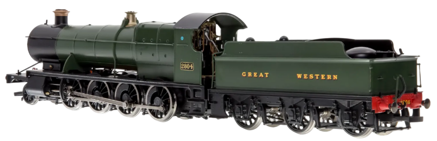 4S-009-002D Class 28xx / 2884 2804 Great Western Green 2-8-0 Steam Locomotive - DCC Fitted