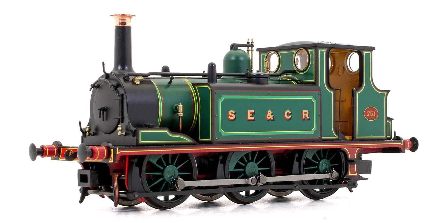 Pre-Owned 4S-010-003D Stroudley Terrier A1X Class SE&CR Green 0-6-0 Tank Locomotive No.751 - DCC Fitted