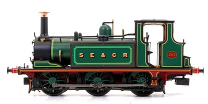 Pre-Owned 4S-010-003D Stroudley Terrier A1X Class SE&CR Green 0-6-0 Tank Locomotive No.751 - DCC Fitted