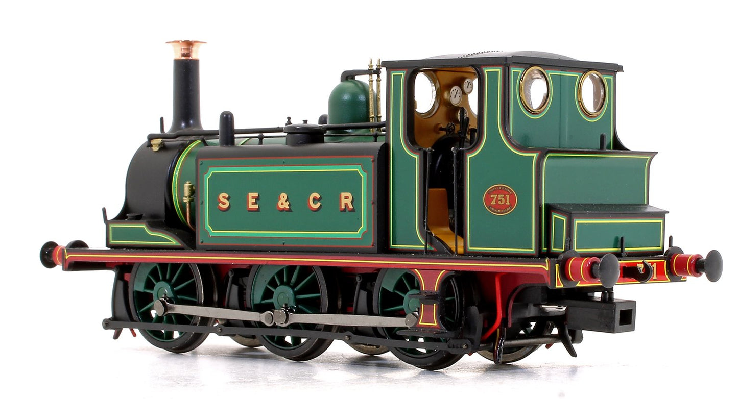 Pre-Owned 4S-010-003D Stroudley Terrier A1X Class SE&CR Green 0-6-0 Tank Locomotive No.751 - DCC Fitted