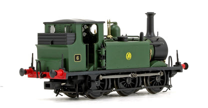 Pre-Owned Stroudley Terrier A1X Class GWR Green 0-6-0 Tank Locomotive No.6 DCC Ready