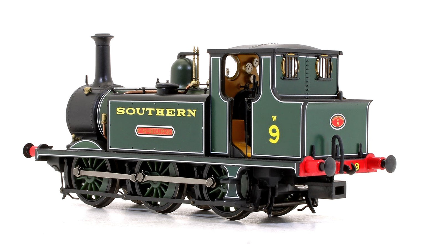 Pre-Owned Stroudley Terrier A1X Class 'Fishbourne' Southern Green 0-6-0 Tank Locomotive No.9