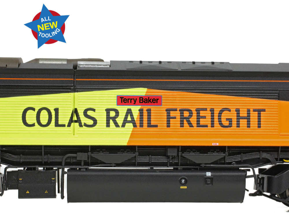 Class 66/8 66847 'Terry Baker' Colas Rail Freight Diesel Locomotive