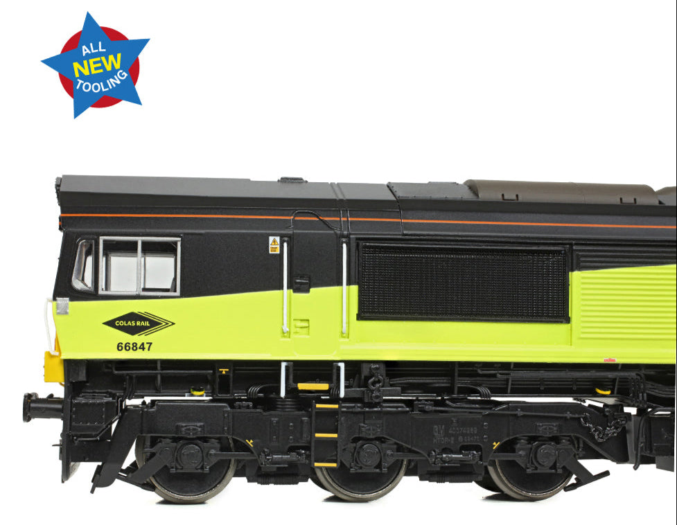 Class 66/8 66847 'Terry Baker' Colas Rail Freight Diesel Locomotive