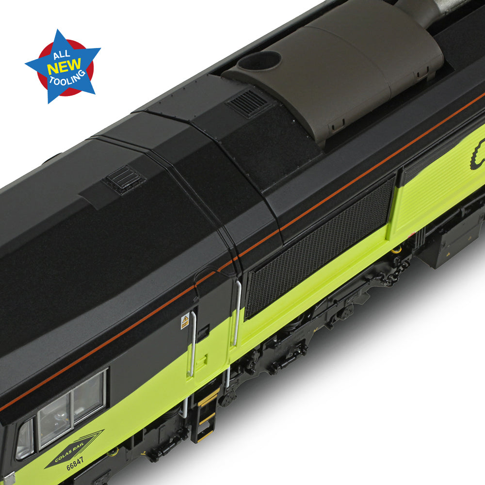 Class 66/8 66847 'Terry Baker' Colas Rail Freight Diesel Locomotive